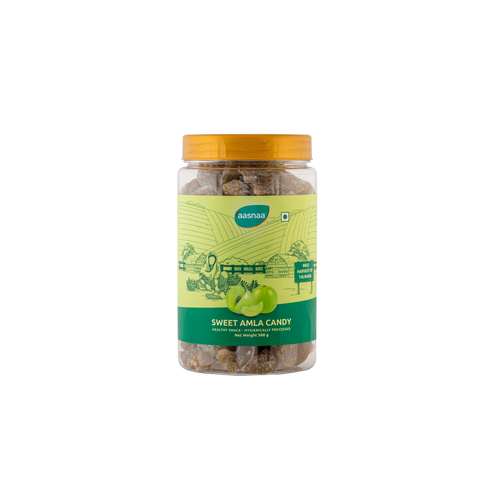 Sweet Amla Candy 500Gm | Indian Gooseberry Candy | Immunity Booster | 100% Natural - Aasnaa