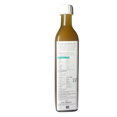 Organic Apple Cider Vinegar with Honey 500ML