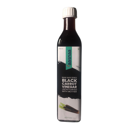 Black Carrot Vinegar with Mother 500ML
